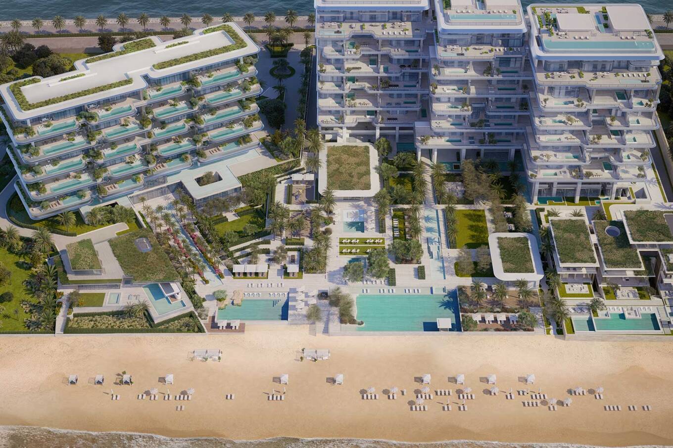 Apartment with 4 bedrooms in Palm Jumeirah, Dubai